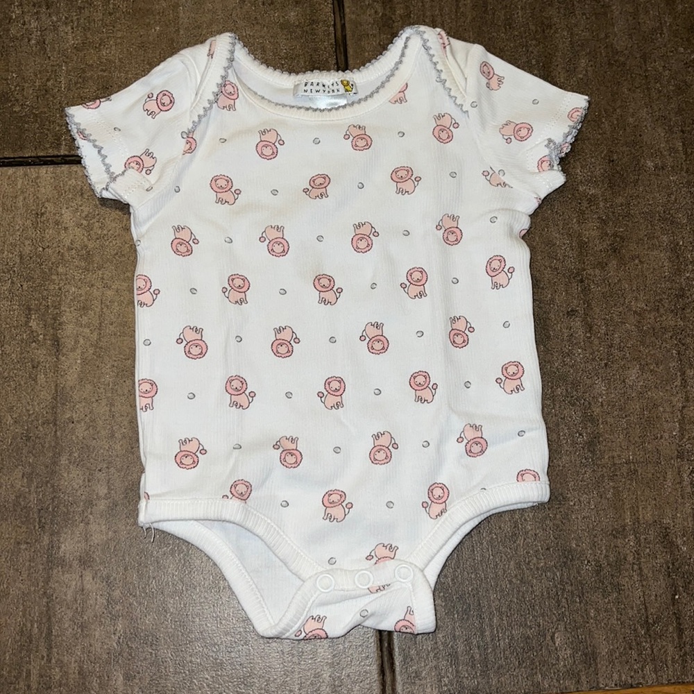 Barney’s, baby ribbed onesie